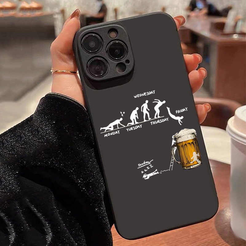 Beer & Wine Jockey Plaza Shopping - Funda de teléfono creativa con temática