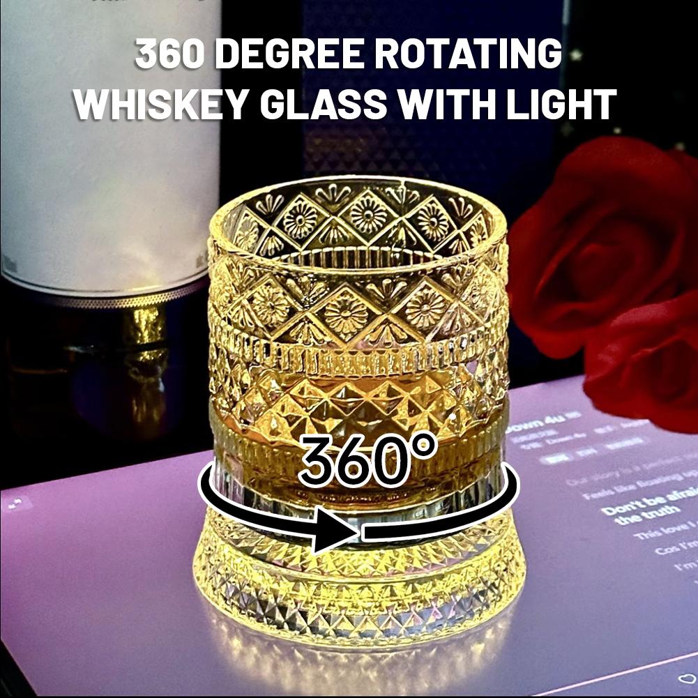 Wine Beer The Whiskey - Vaso Giratorio para Whisky, Copa de