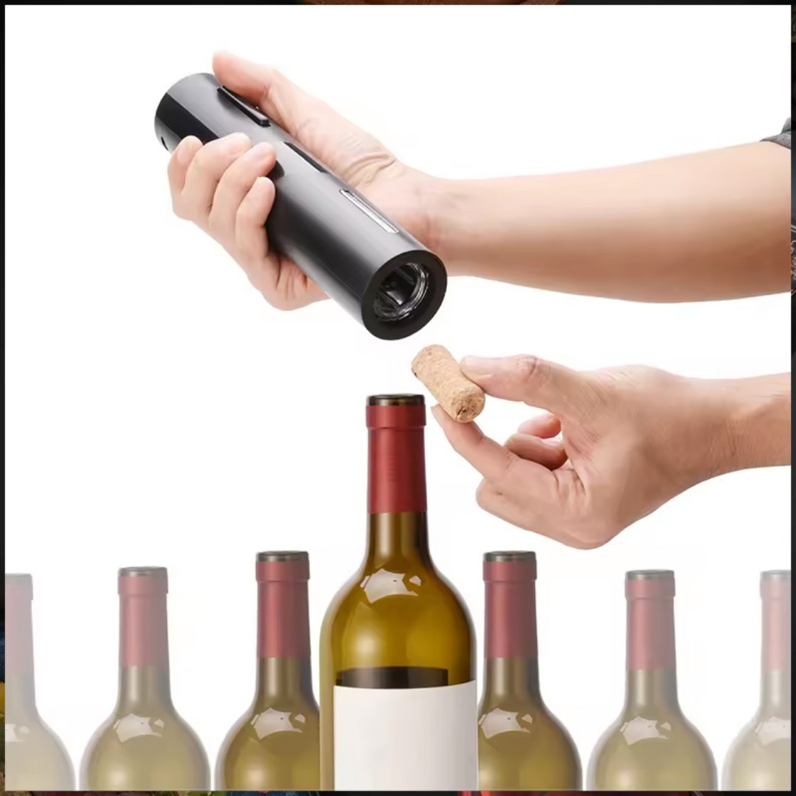 Wine Opener Electric - Set de Sacacorchos Eléctrico Automático para