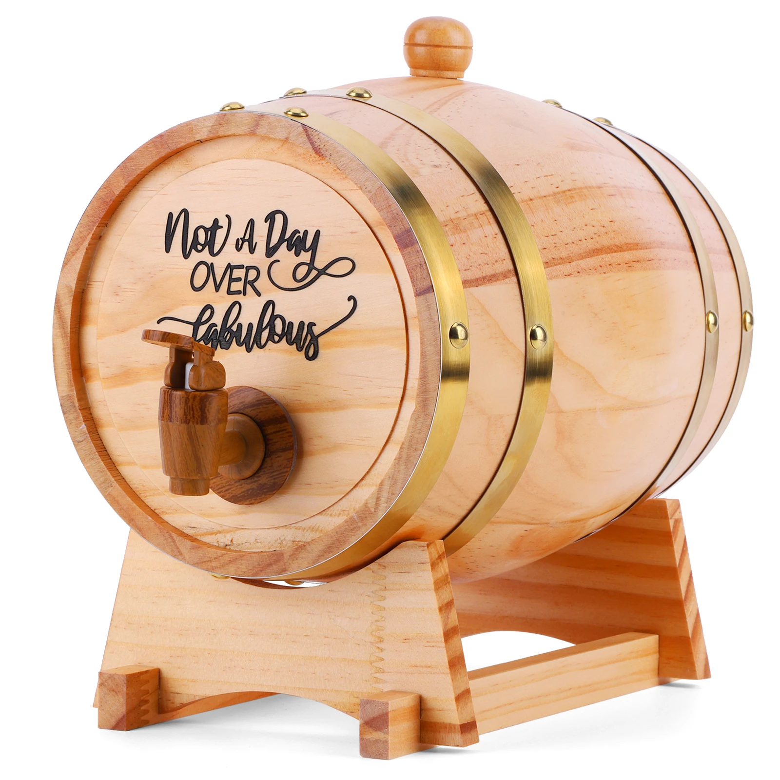 Barril de whisky de madera de  - Wine Beer The Whiskey reseña y precio