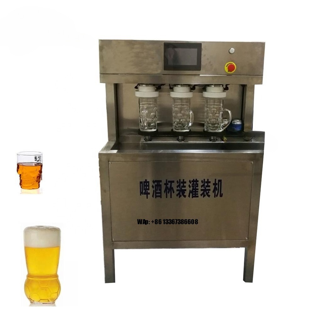 Máquina de llenado manual de c - Wine To Beer Alcohol reseña y precio