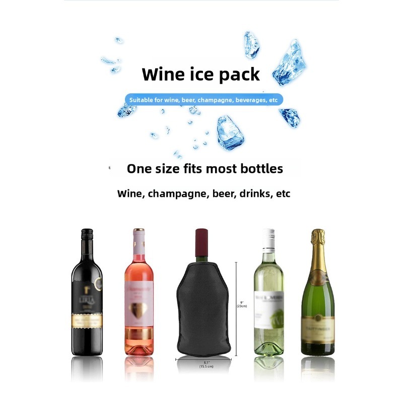 Funda de Gel de Nailon para En - Wine Chiller Sleeve reseña y precio