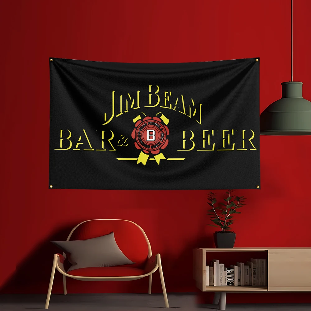 Bandera de poliéster impresa d - Wine Beer Rum reseña y precio