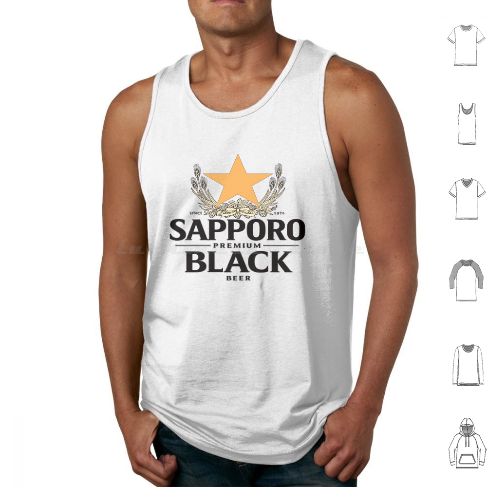 Camisetas sin mangas Sapporo M - Wine Beer Rum reseña y precio