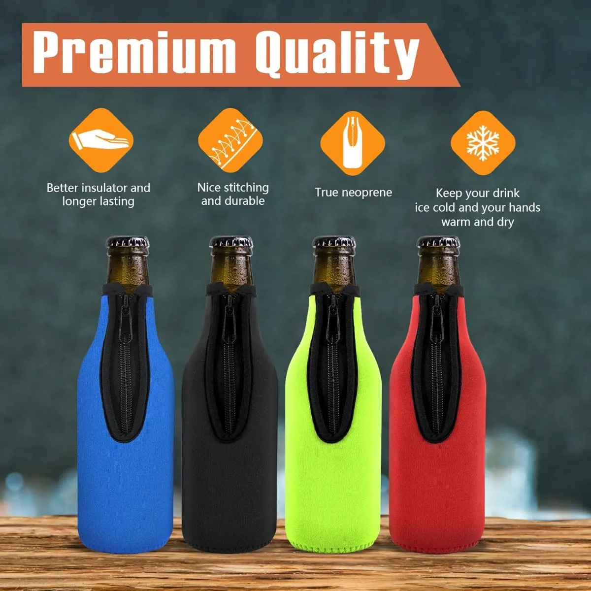 Juego de 6 fundas aislantes pa - Wine Chiller Sleeve reseña y precio
