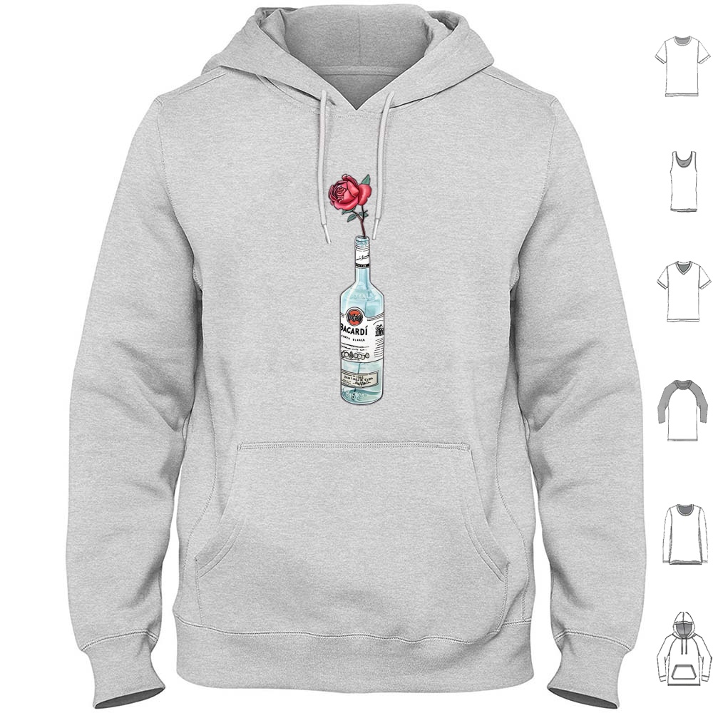 Sudadera con capucha de algodó - Wine Beer Rum reseña y precio