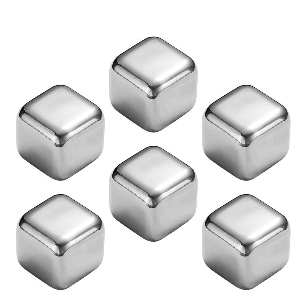 6 Piezas de Piedras de Acero I - Wine Beer The Whiskey reseña y precio